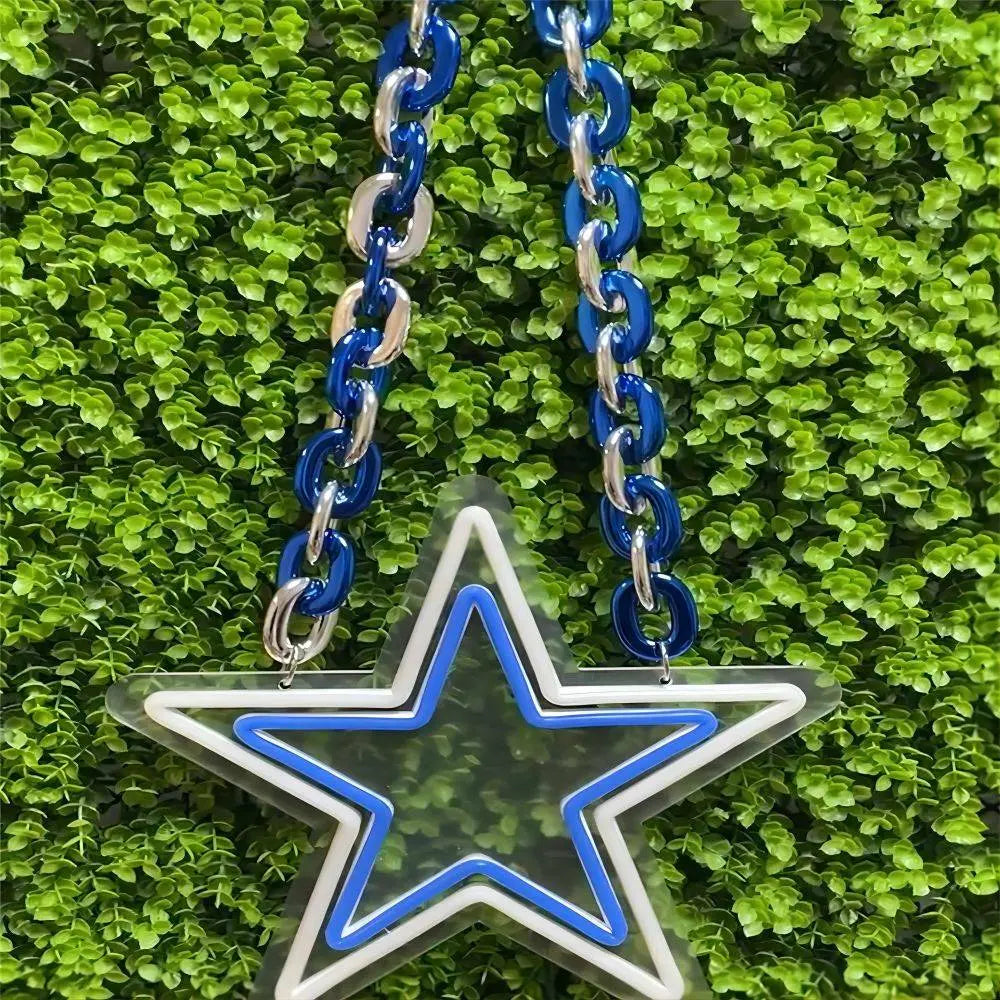 Popular Star Pendant Necklace Jewelry - White Trash Charm's Style